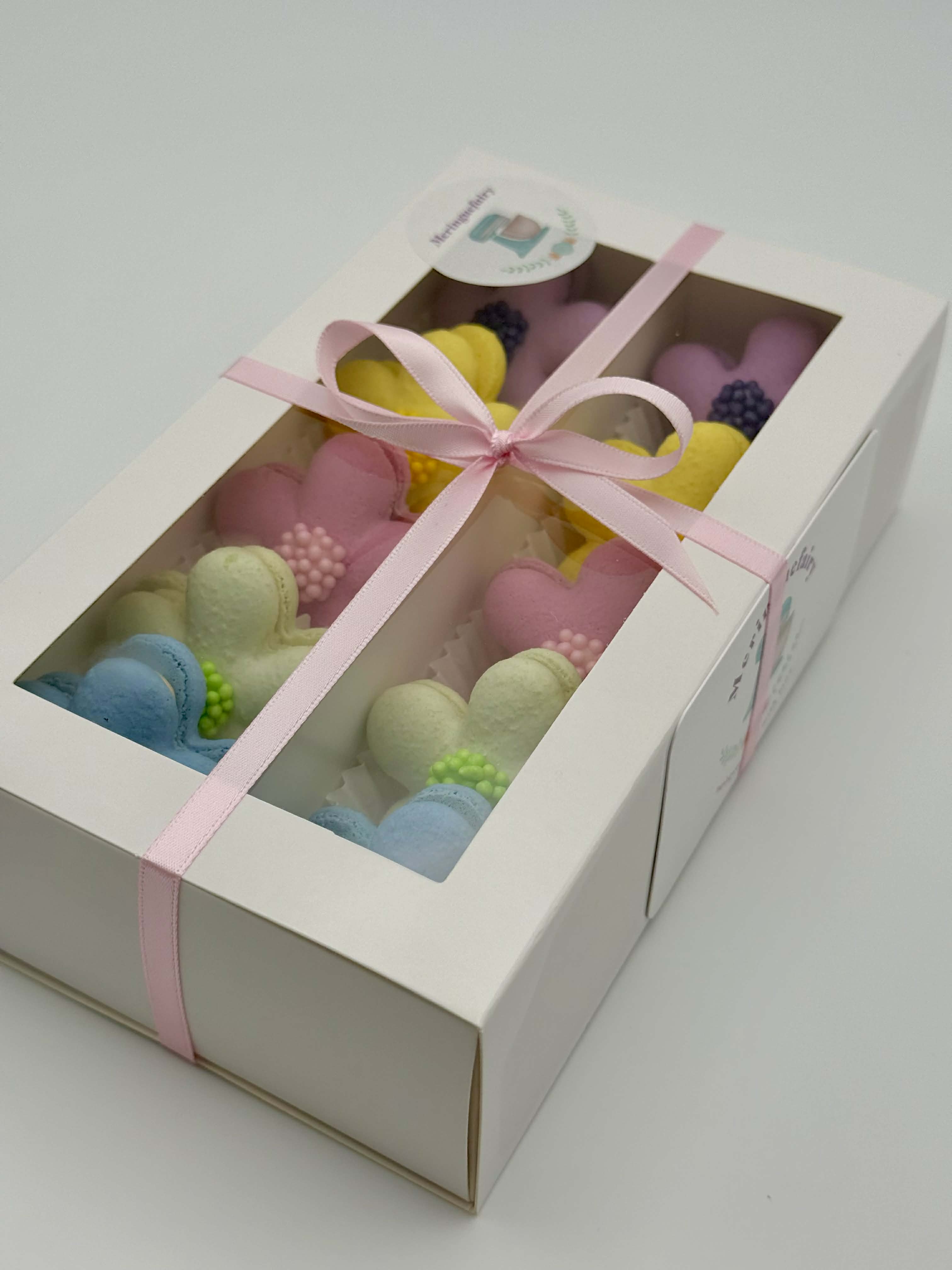 Fresh Flower Macarons