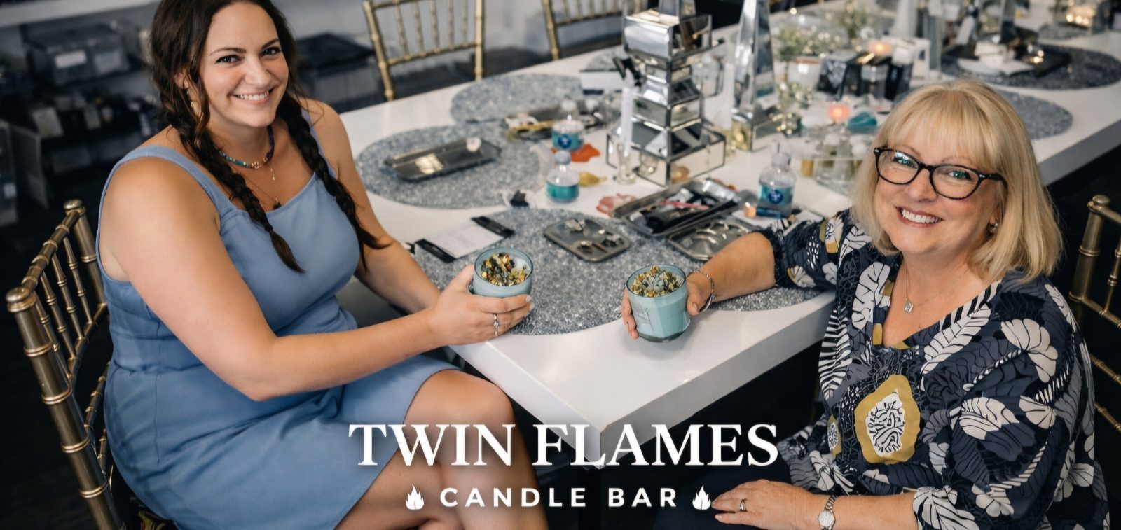 Twin Flames Candle bar