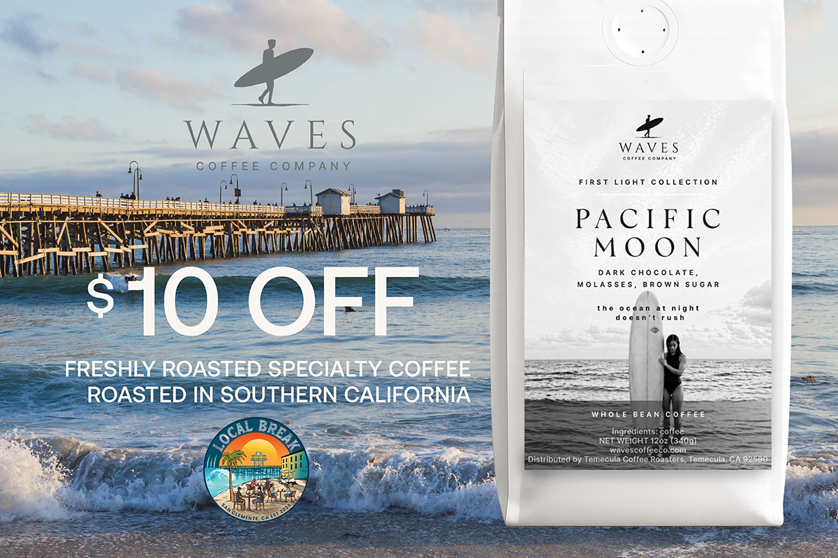 🌊 $10 off our current featured roast