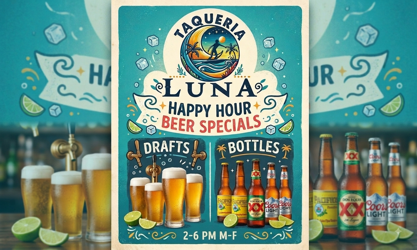 Happy Hour $5 Beers Special